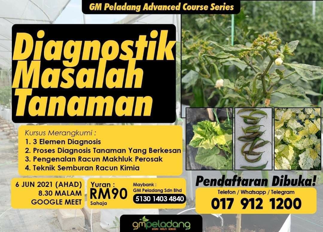 Advanced Course : Diagnostik Masalah Tanaman 